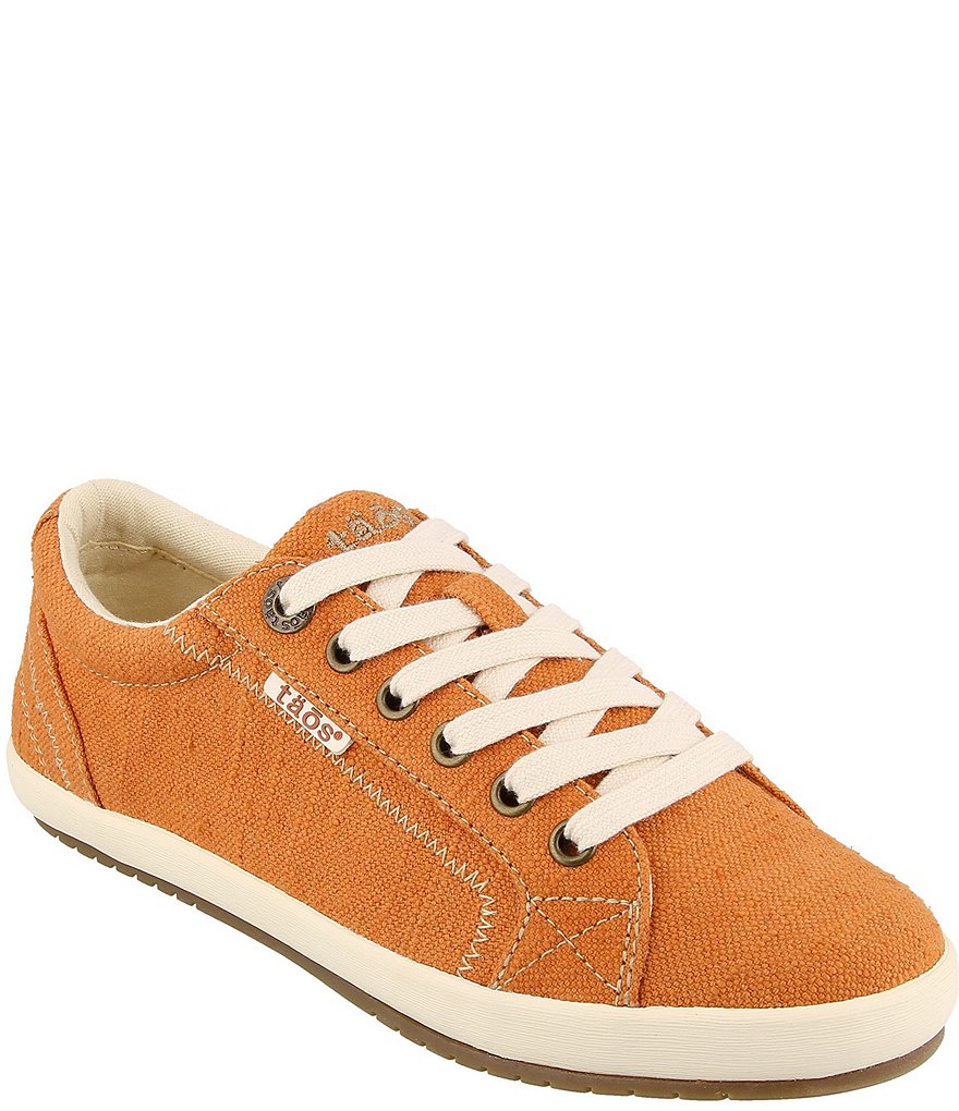 Taos Footwear Star Hemp Canvas Lace-Up Sneakers