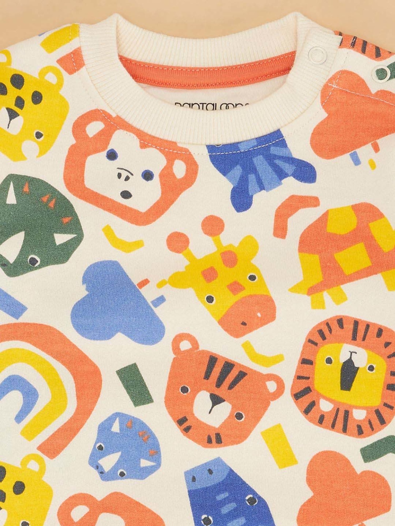 Nino Bambino Kids Red & Pink Printed Full Sleeves Jacket