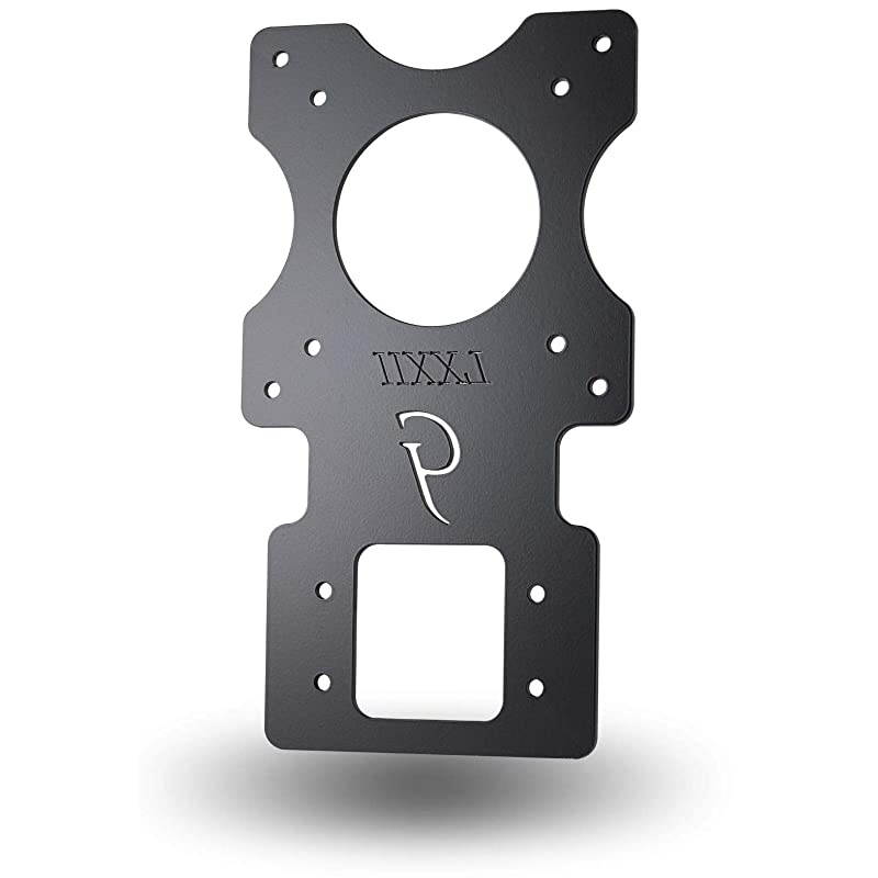 Monitor ArmMount VESA Bracket Adapter Compatible with LG 24MP58VQ 24MP58VQP 24MP59HT 24MP59HTP 24MP60VQ 27MP58VQ 27MP58VQP | Laser Cut | 100 Made in North America