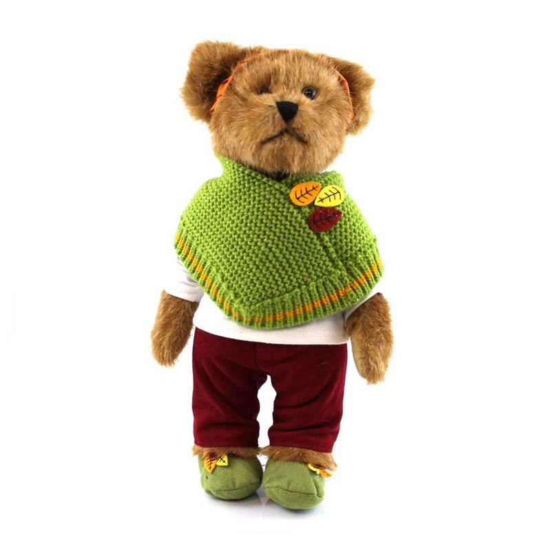 Boyds Bears Plush 12.0" Willow Mcleaf Classic Autumn Fall Teddy Bear  -  Decorative Figurines