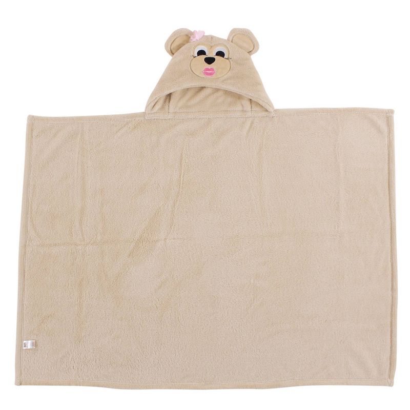 1 Pc Twin Polyester Flannel Fleece Bed Blankets Pink  - PiccoCasa