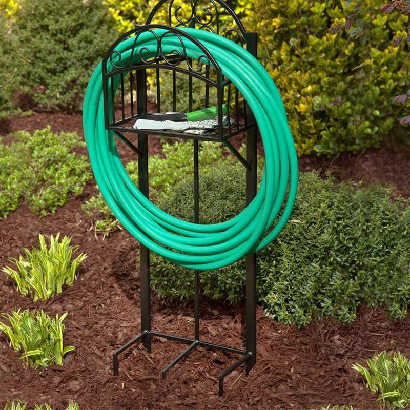 Suncast Swivel Smart Trak Hose Hideaway 225 Foot Hose Reel Storage Bin (3 Pack)