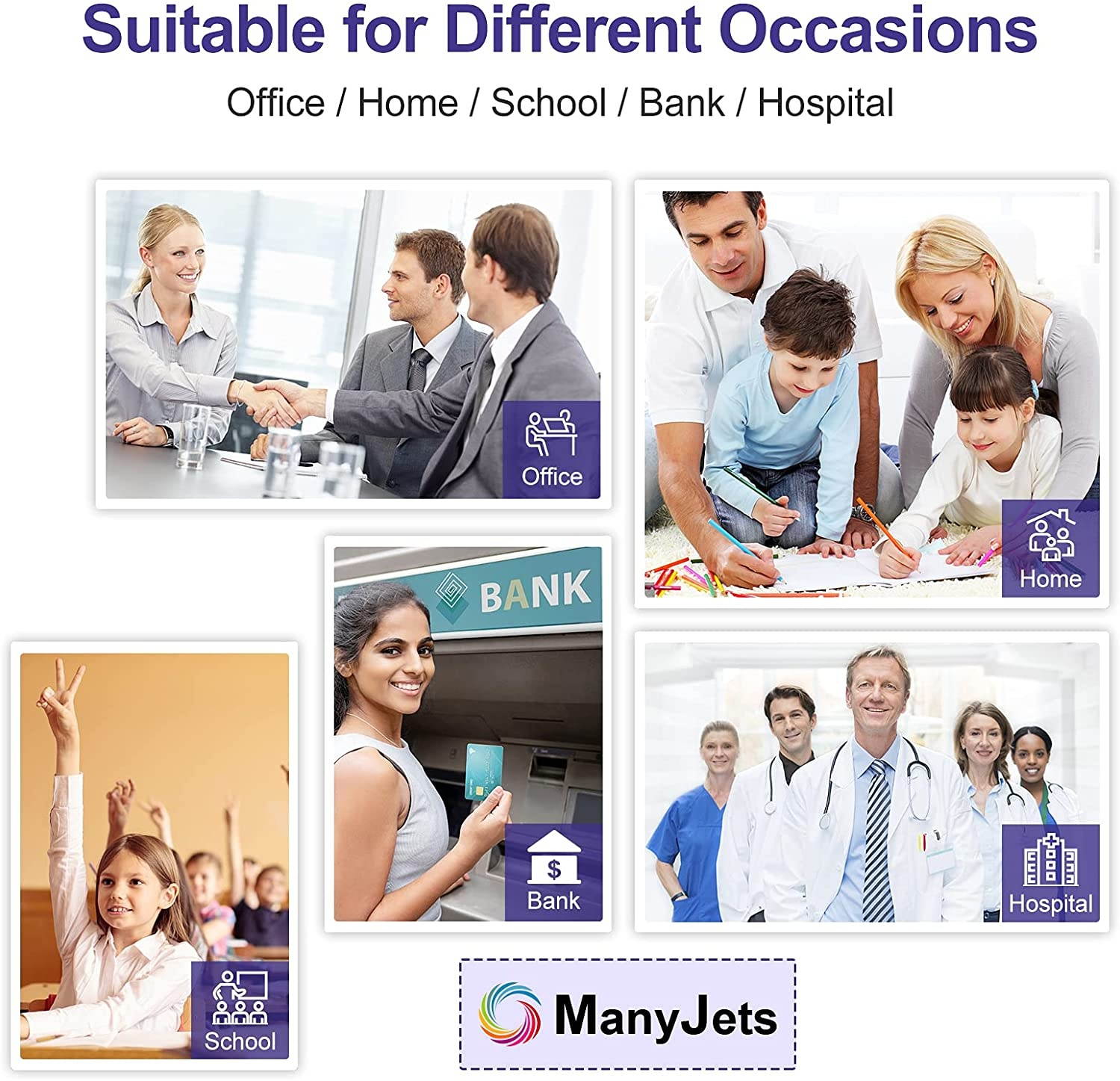 ManyJets Compatible Ink Cartridge Replacement for Brother LC3013 LC3011 Work with Brother MFC-J497DW MFC-J895DW MFC-J690DW MFC-J491DW Printer (4 Black 2 Cyan 2 Magenta 2 Yellow 10-Pack)