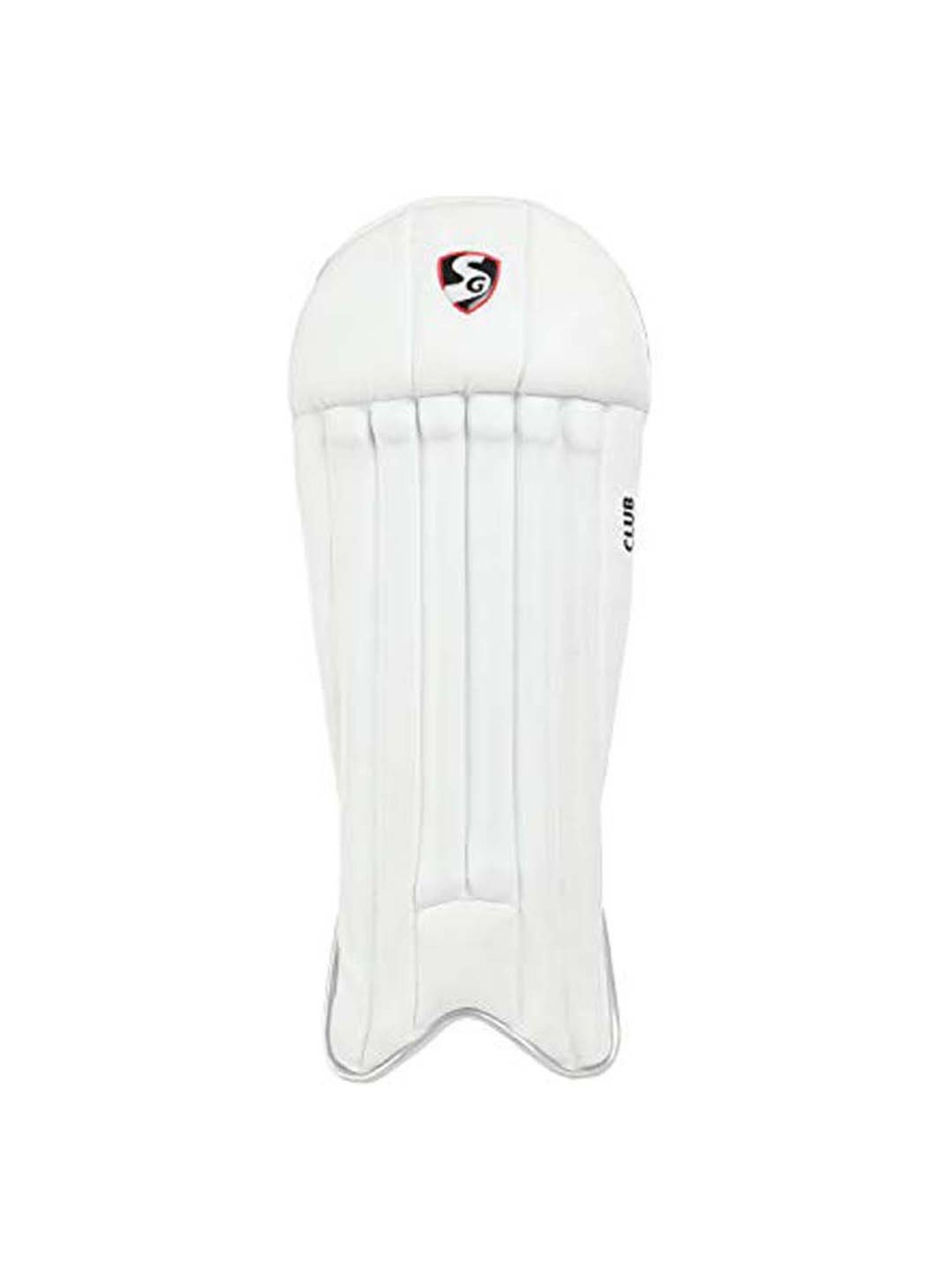 SG White Club Wicketkeeping Legguards for Junior