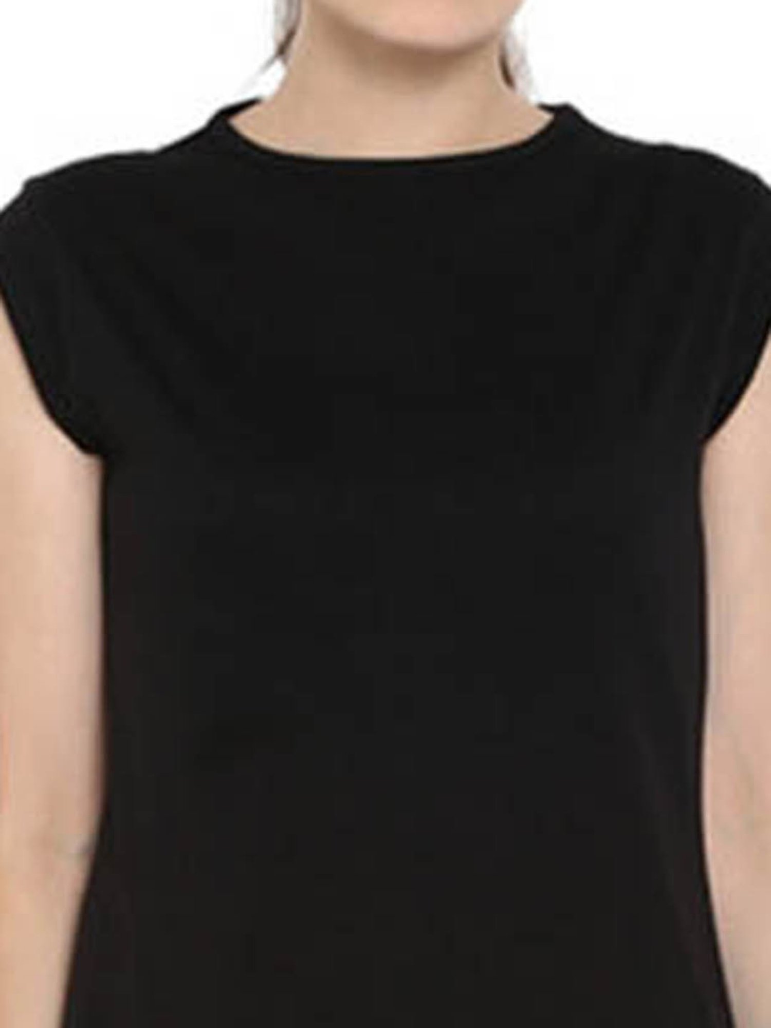 Appulse Black & Royal Blue Cotton T-Shirt - Pack of 2