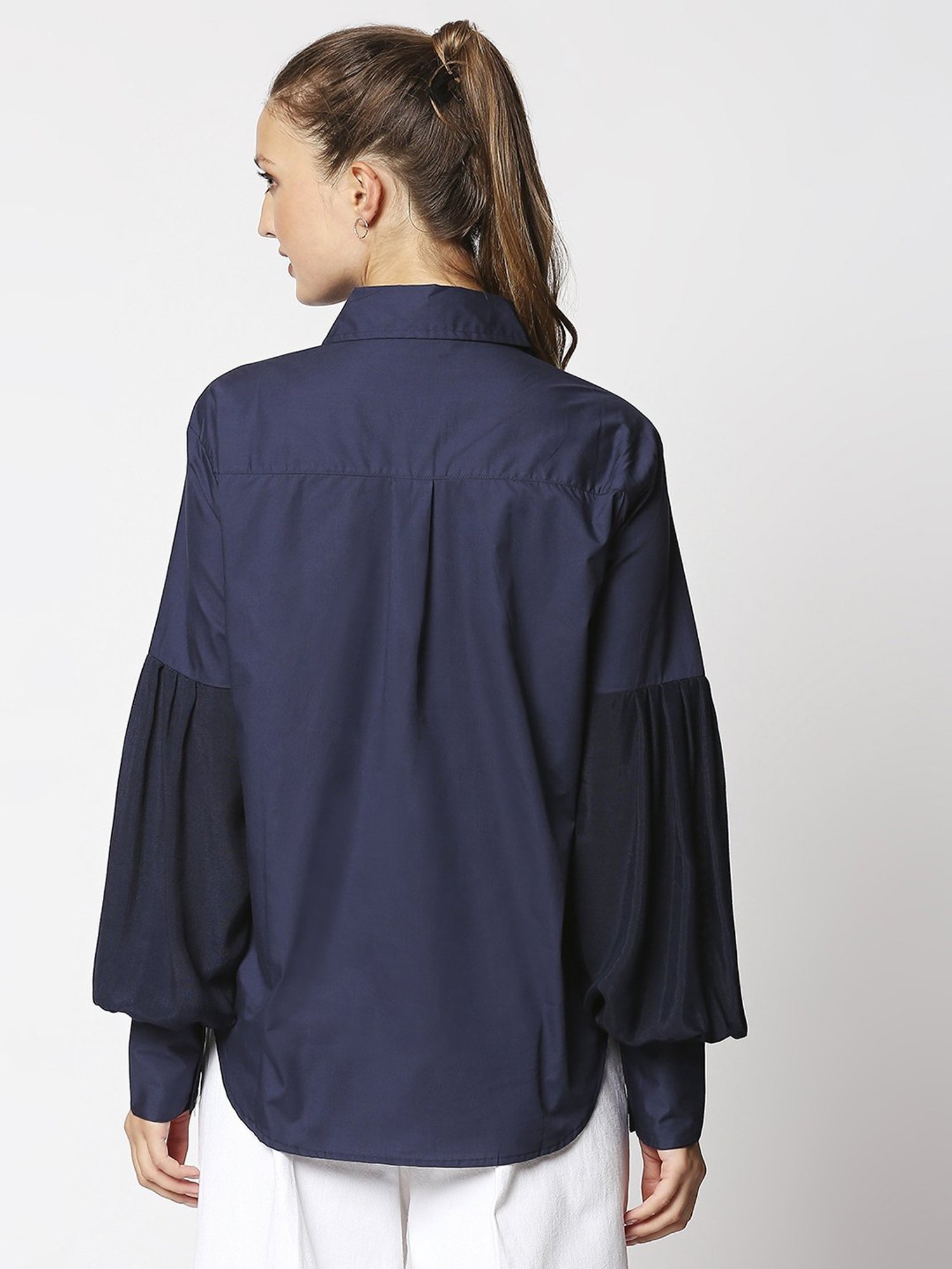 Remanika Blue Pure Cotton Shirt