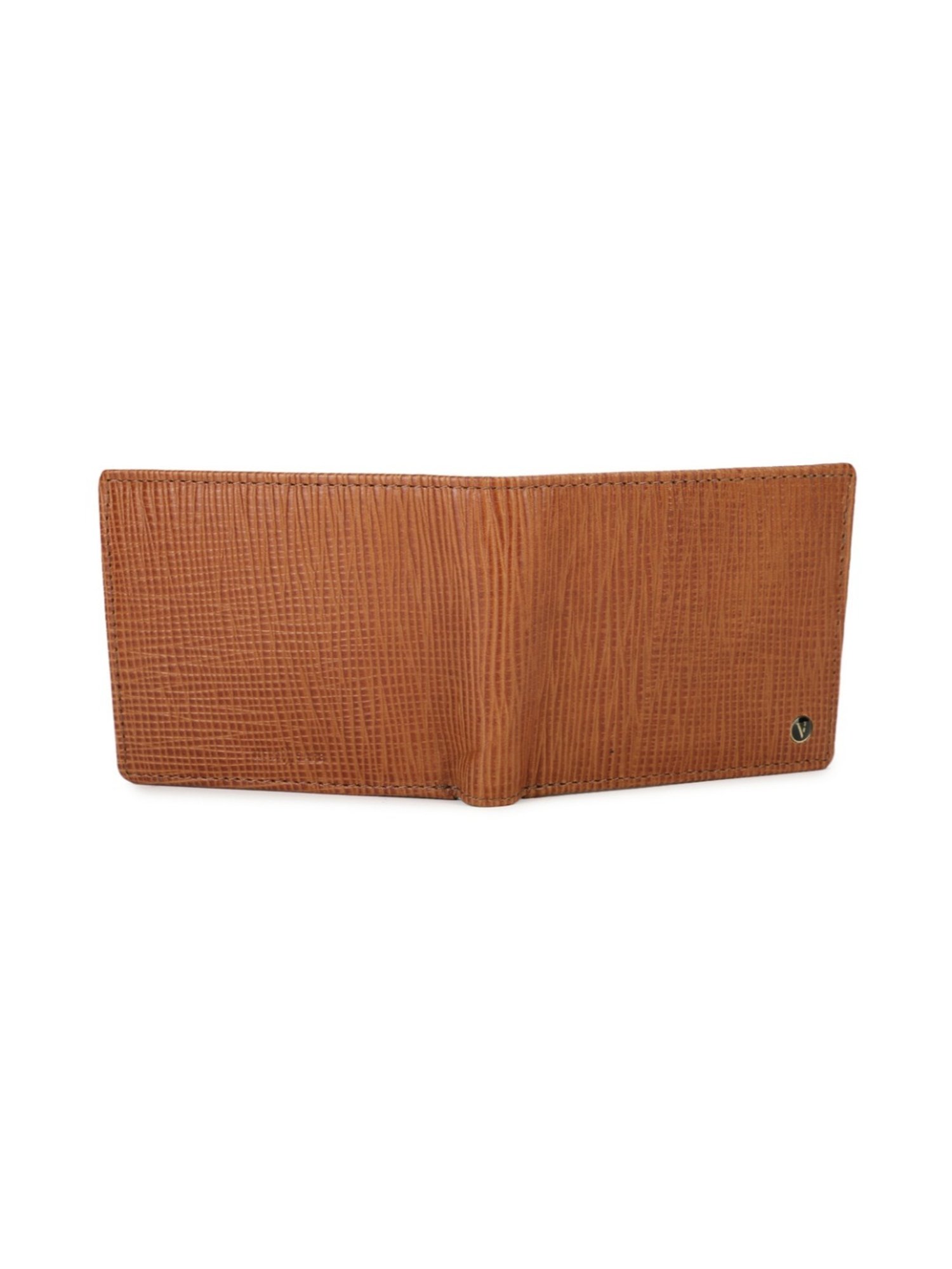 Van Heusen Brown Textured Wallet for Men
