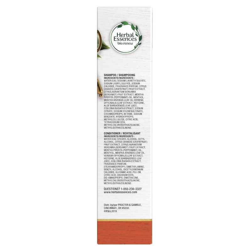 Herbal Essences bio:renew White Grapefruit & Mosa Mint Shampoo and Conditioner Bundle Pack