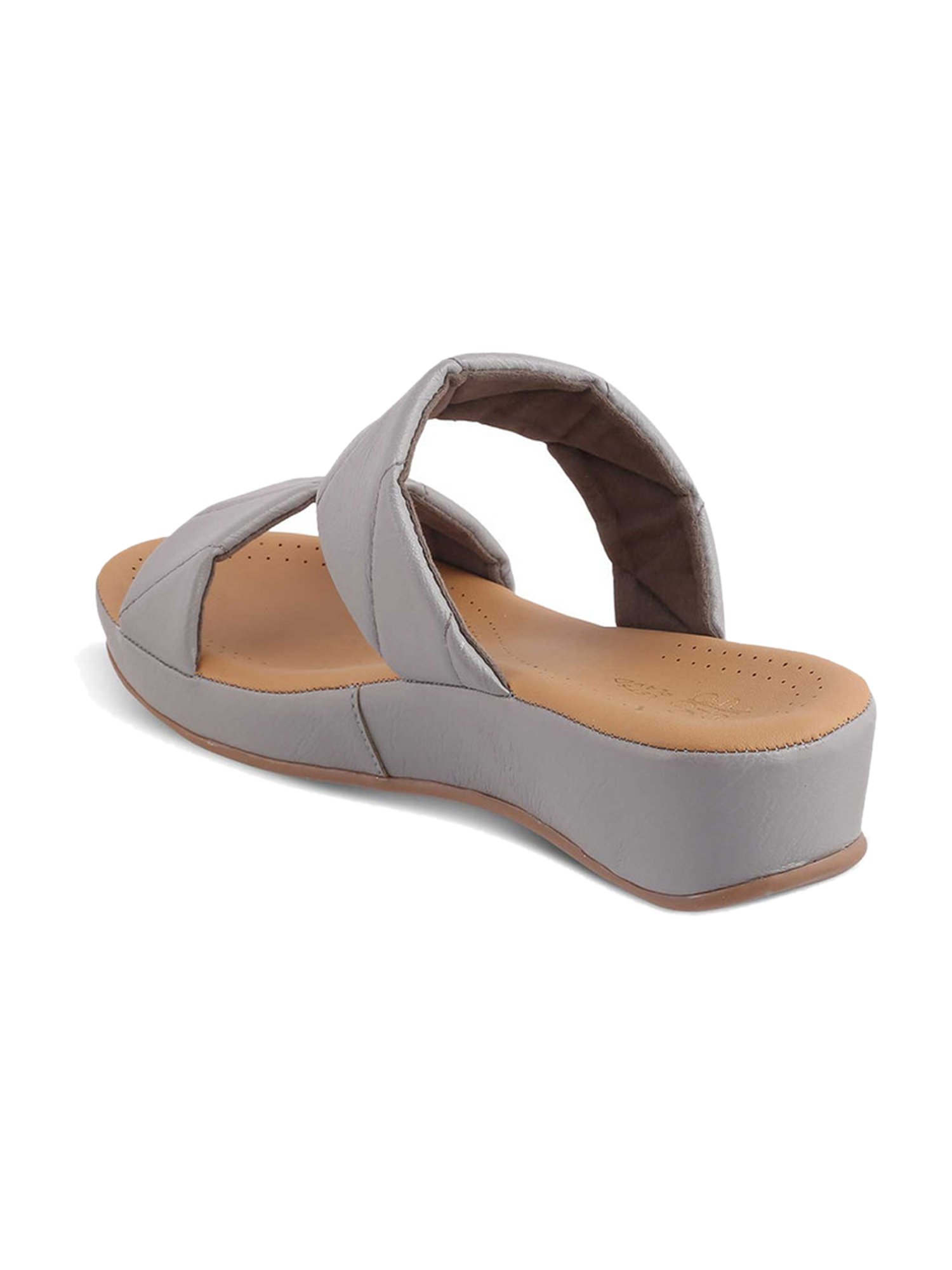 Tresmode Women's Grey Casual Wedges