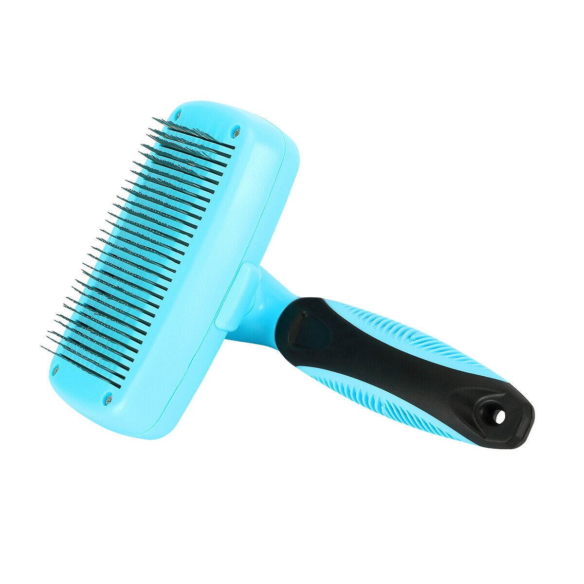Dog Grooming Self Cleaning Slicker Brush Pet Comb Shedding Tool Long Hair Fur