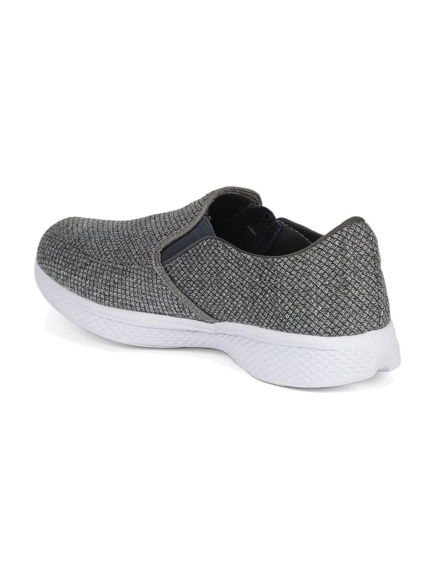 Pro by Khadims Men's Grey Casual Loafers
