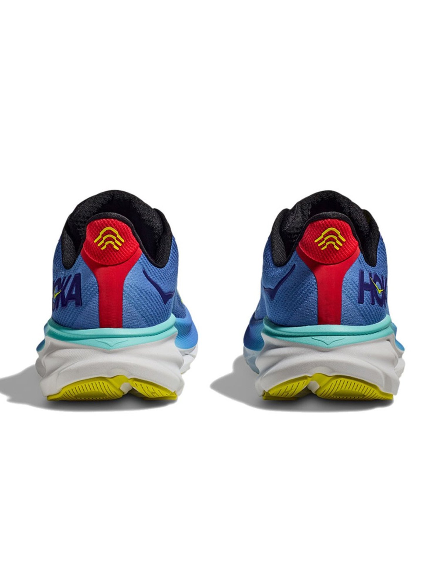 Hoka Men's M CLIFTON 9 Virtual Blue & Cerise Running Shoes