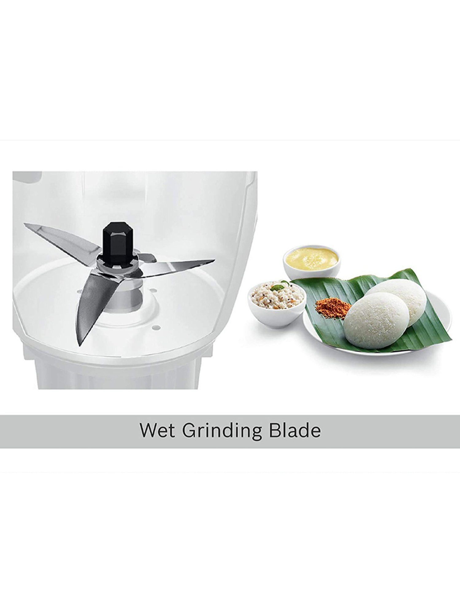 Bosch 750 Watt Trumixx Style Powerful Mixer Grinder with stone pounding blade (Black)