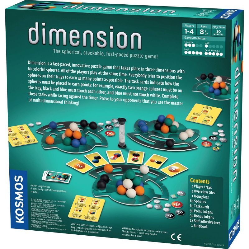 Dimension: The Spherical, Stackable and Fast-paced Game