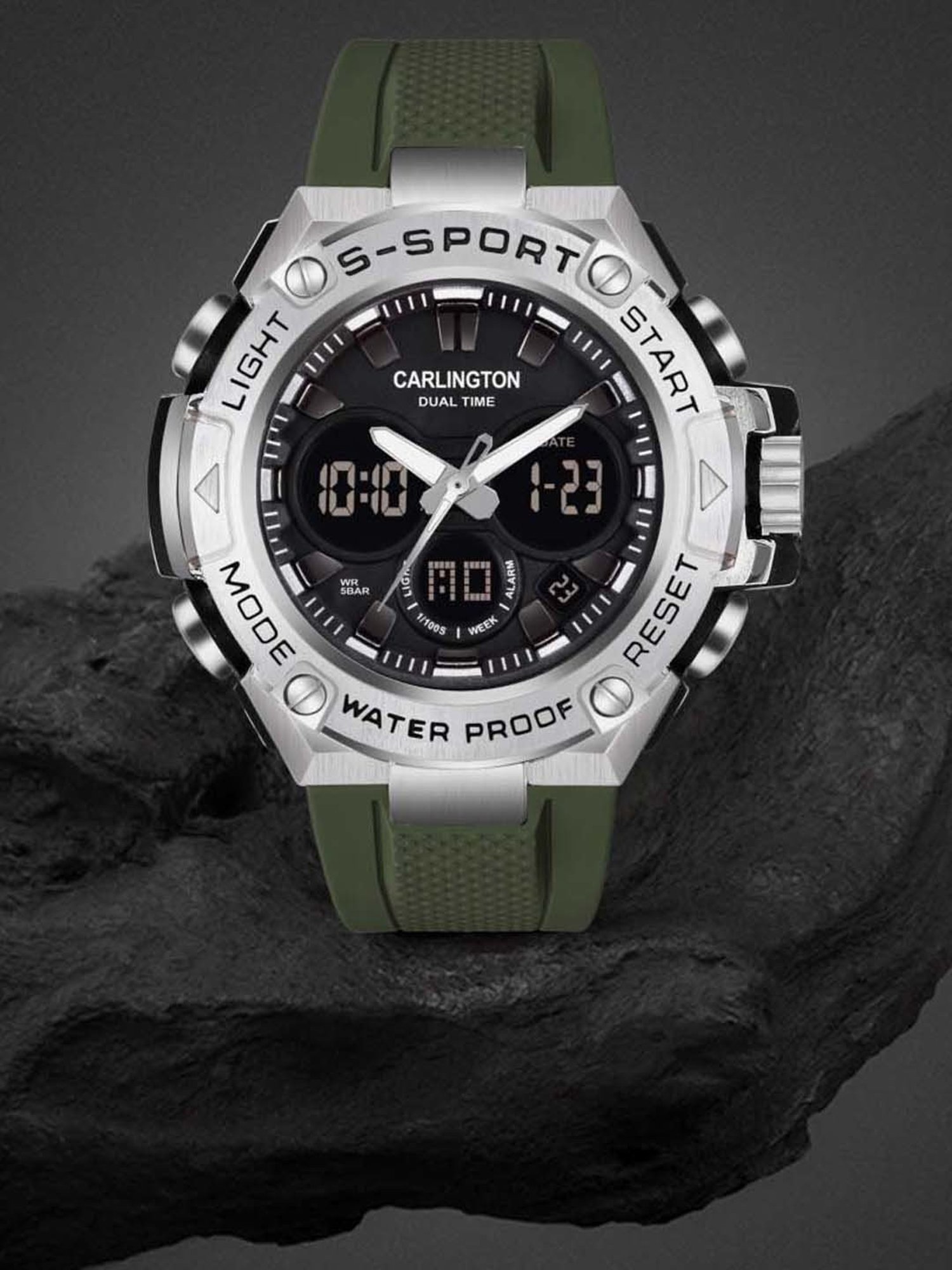 CARLINGTON Endurance 9107 Analog-Digital Watch for Men