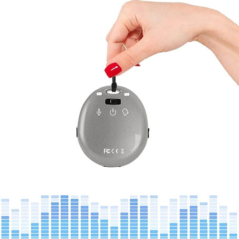 Voice Recorder8GB Micro Digital Voice Activated Recorder Small 15 Hours Voice Recording 10 Hours Music Player via USB Earphone Noise Reduction Audio Recorder + 8GB MemorGray