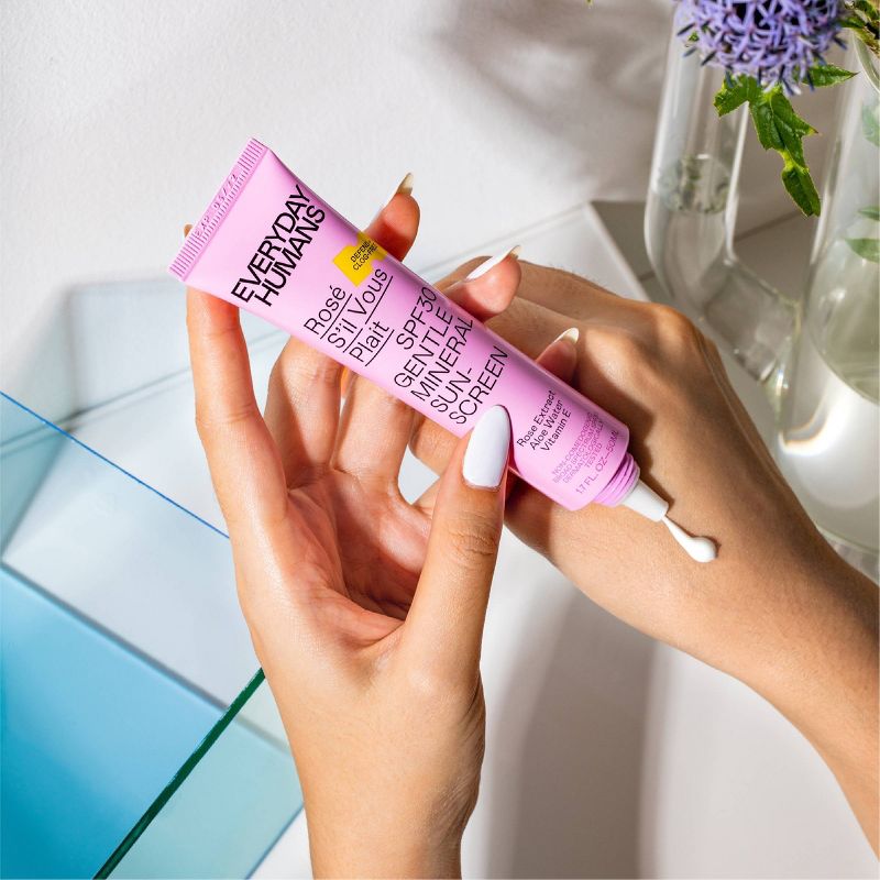 Everyday Humans Rose S'Il Vous Plait Gentle Mineral Sunscreen - SPF 30