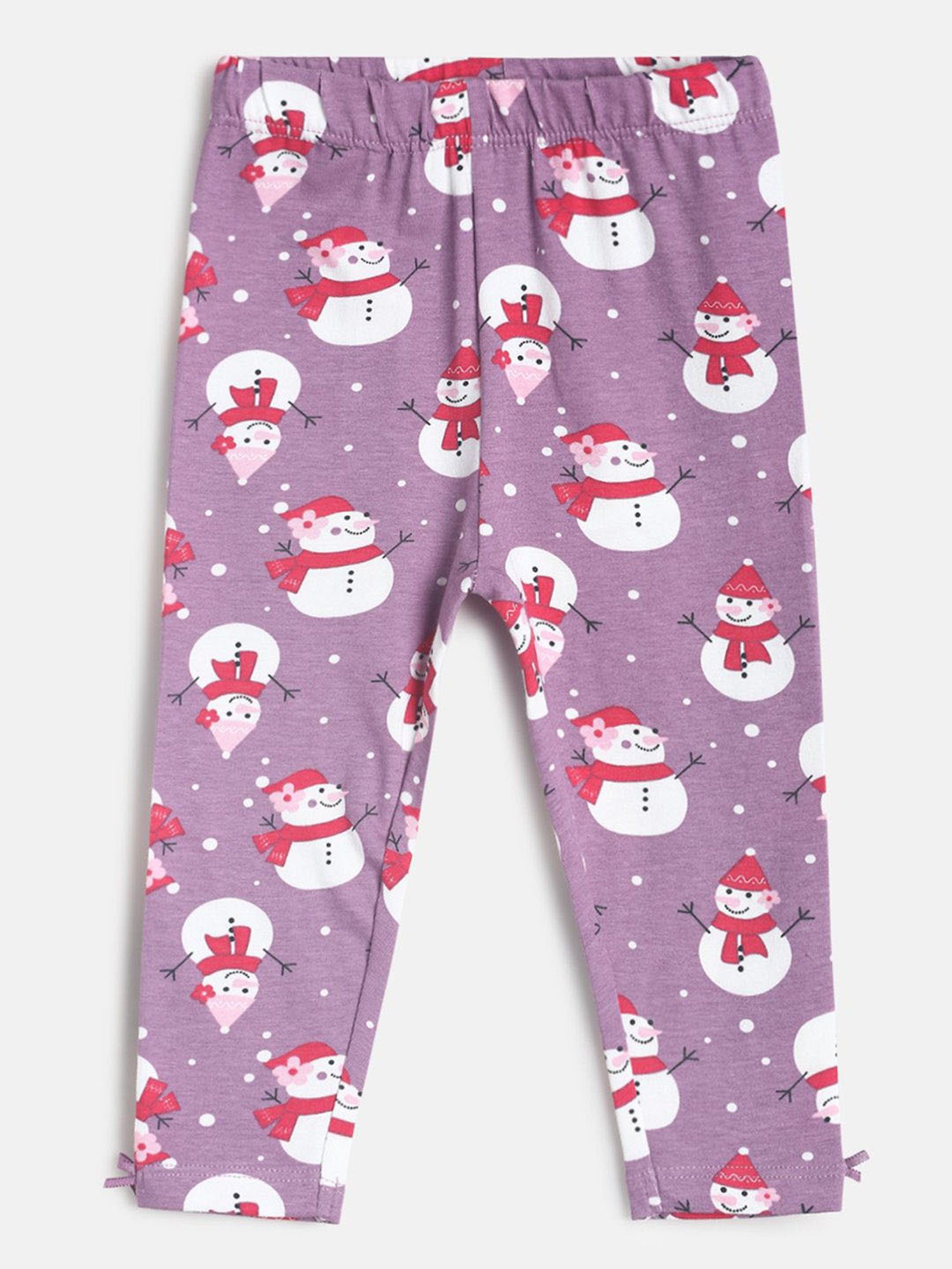 MINIKLUB Kids Multicolor Printed Leggings (Pack Of 3)