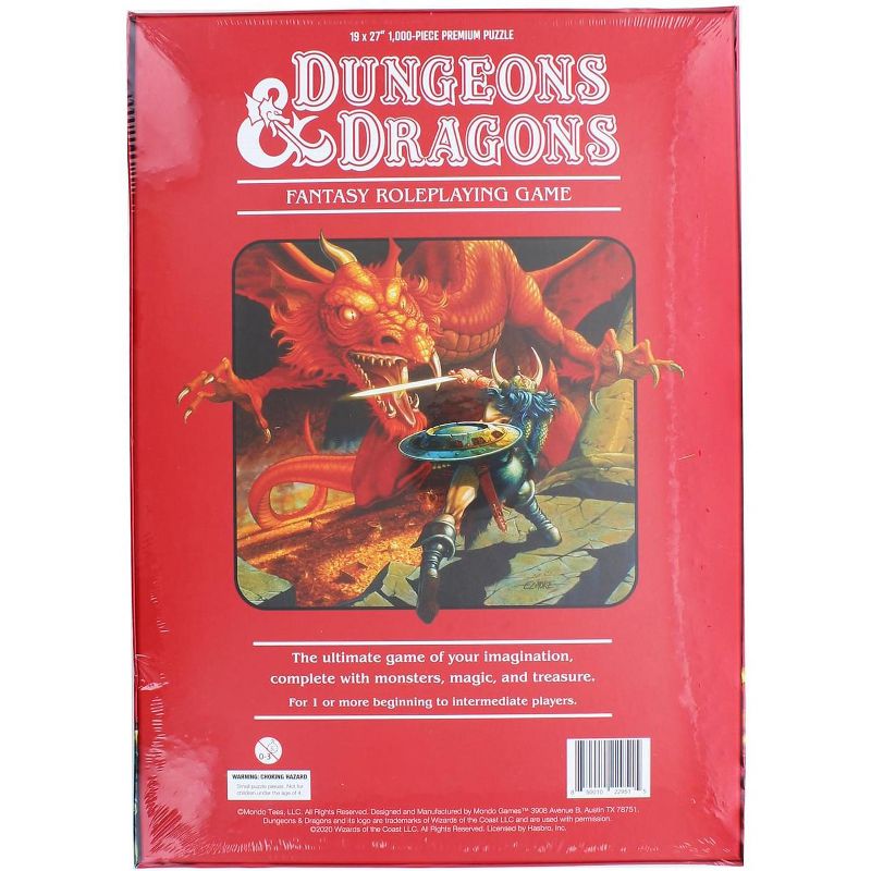 Mondo Dungeons & Dragons 1000 Piece Jigsaw Puzzle
