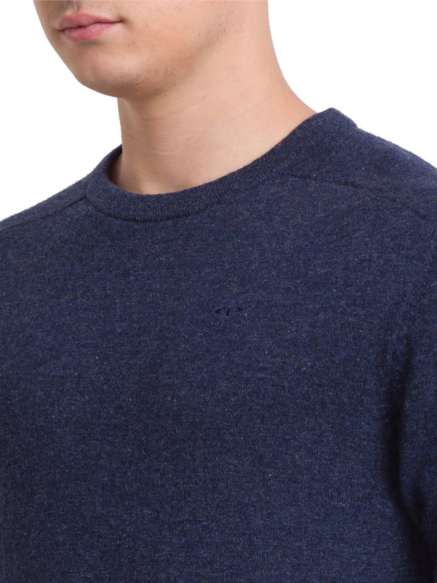 ColorPlus Blue Tailored Fit Sweater