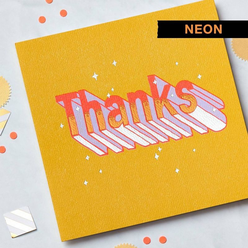 "Thanks" Greeting Card