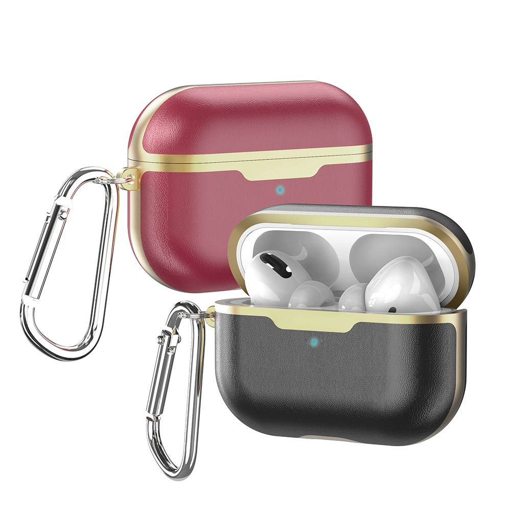 Protective Cover Case Compatible with AirPods Pro with Carabiner