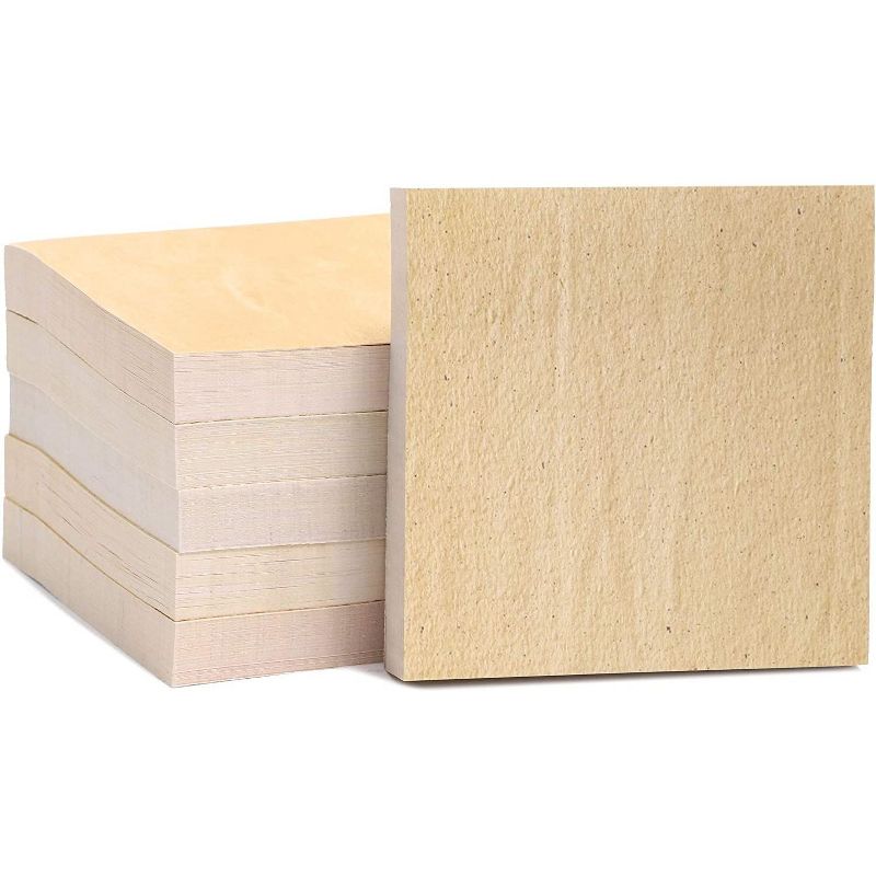 6-Pack Sticky Notes Self-stick Memo Pads, 6 Vintage Antique Designs, 3.5" x 3.5"