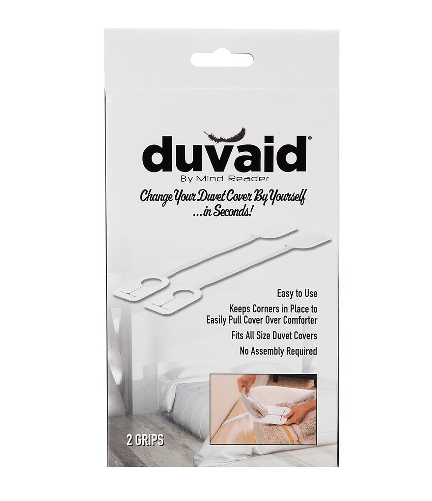 Mind Reader Duvaid Duvet Cover Changing Accessory Set