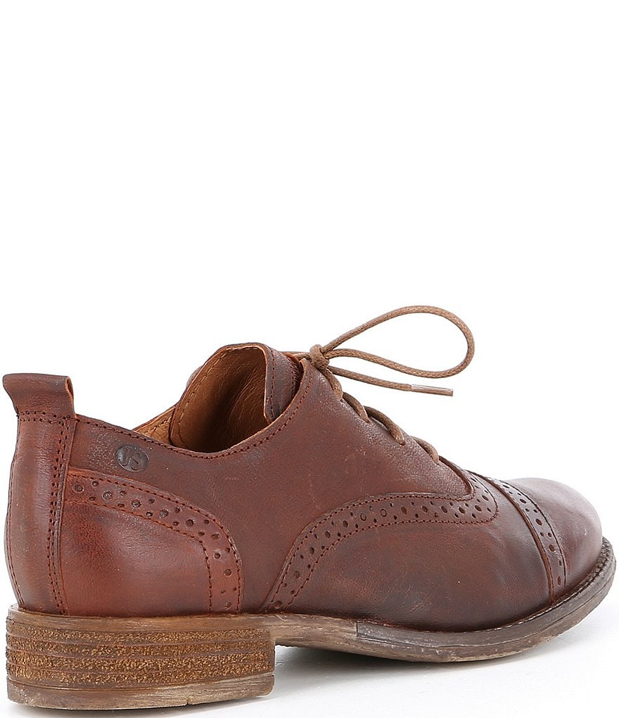 SAS Siesta Leather Wedge Oxford
