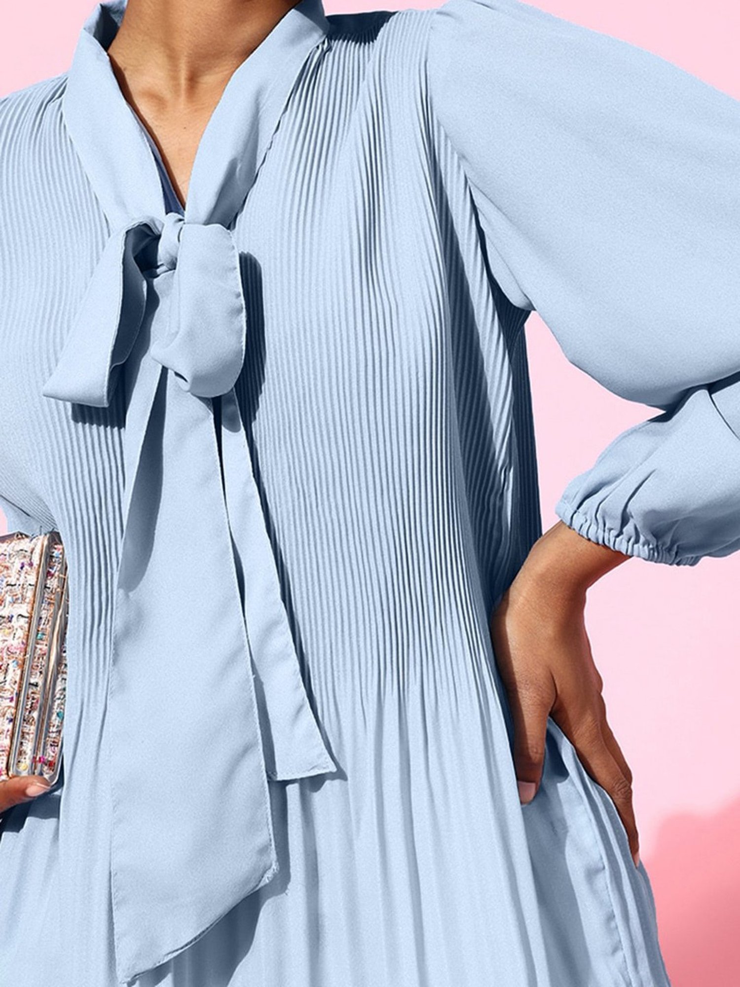 Melon by PlusS Blue Top