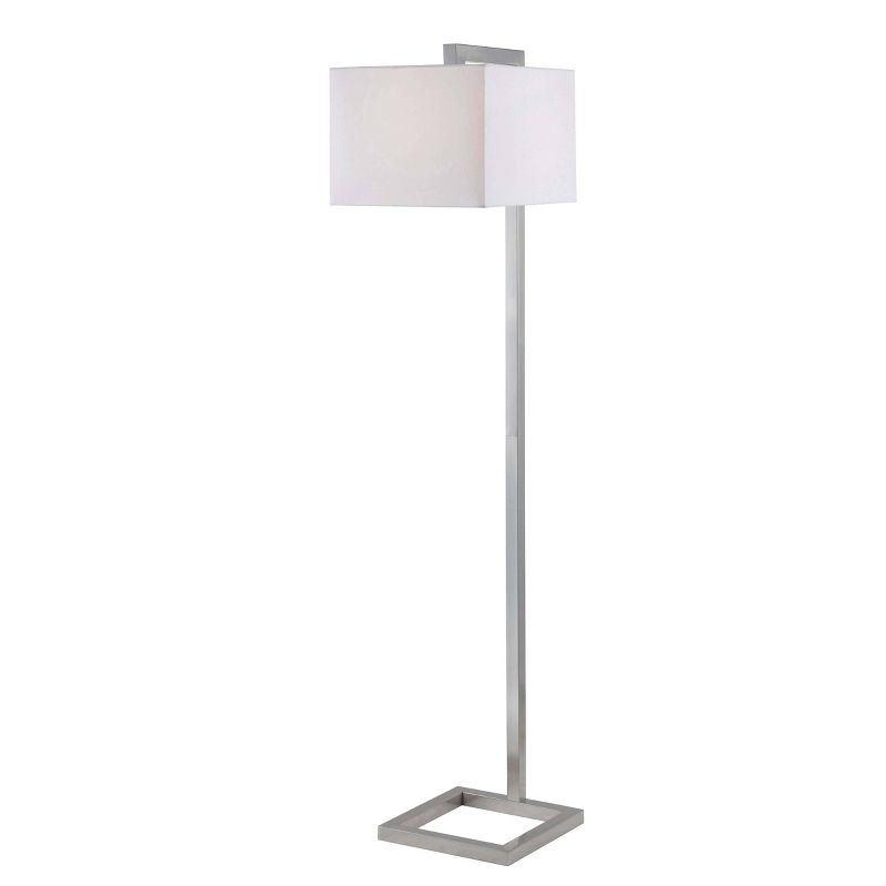 Kenroy Home Floor Lamp  - Brushed Steel