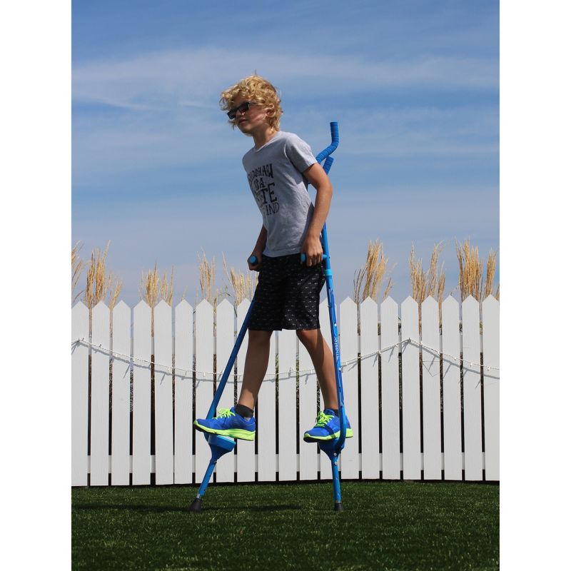 Flybar Maverick Stilts Blue Edge