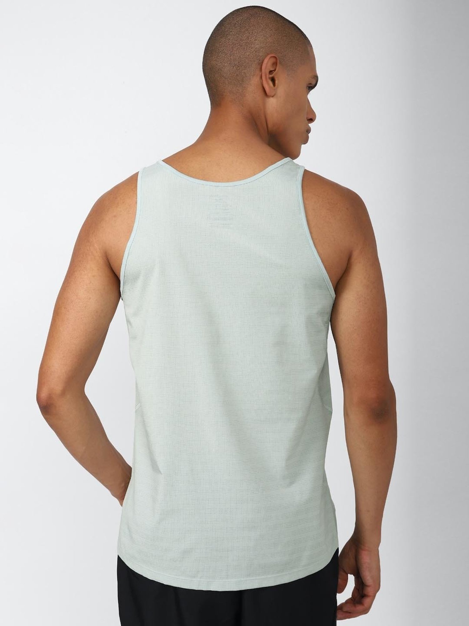 Reebok Blue Regular Fit Tank Tee