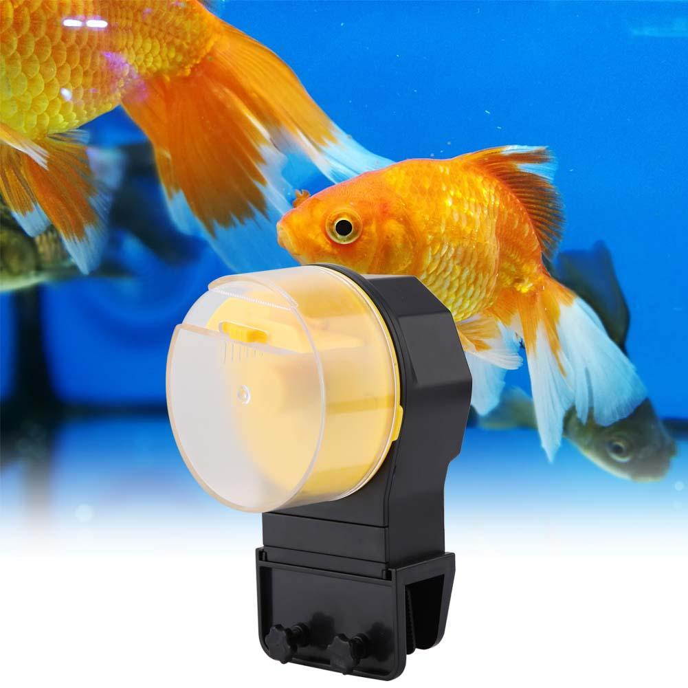 Automatic Fish Feeder Auto Food Dispenser Feeding Tool Adjustable Feeding Outlet Timer Automatic Feeder Fishing