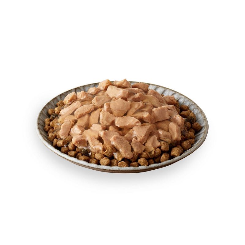 Blue Buffalo Wilderness Tasty Toppers Grain Free Wild Cuts Tasty Salmon Morsels Premium Wet Cat Food Topper - 3oz