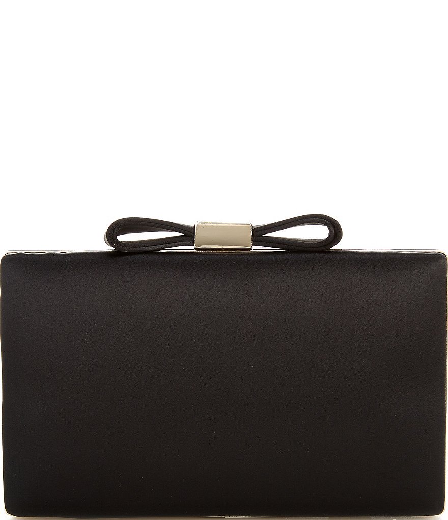 Kate Landry Satin Buckle Clutch Bag