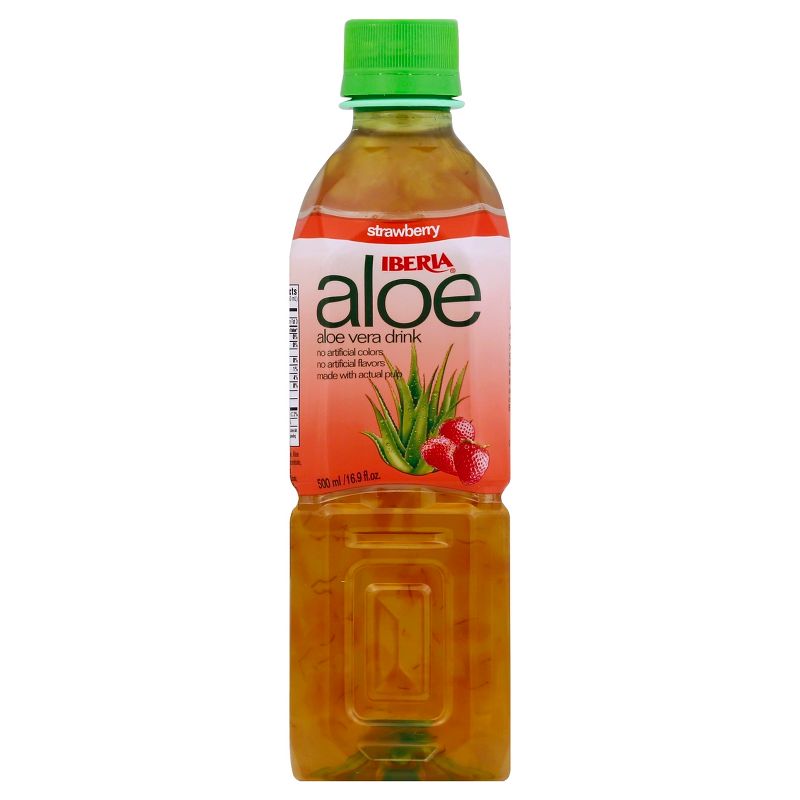 Iberia Strawberry Aloe - 16.9 fl oz Bottle