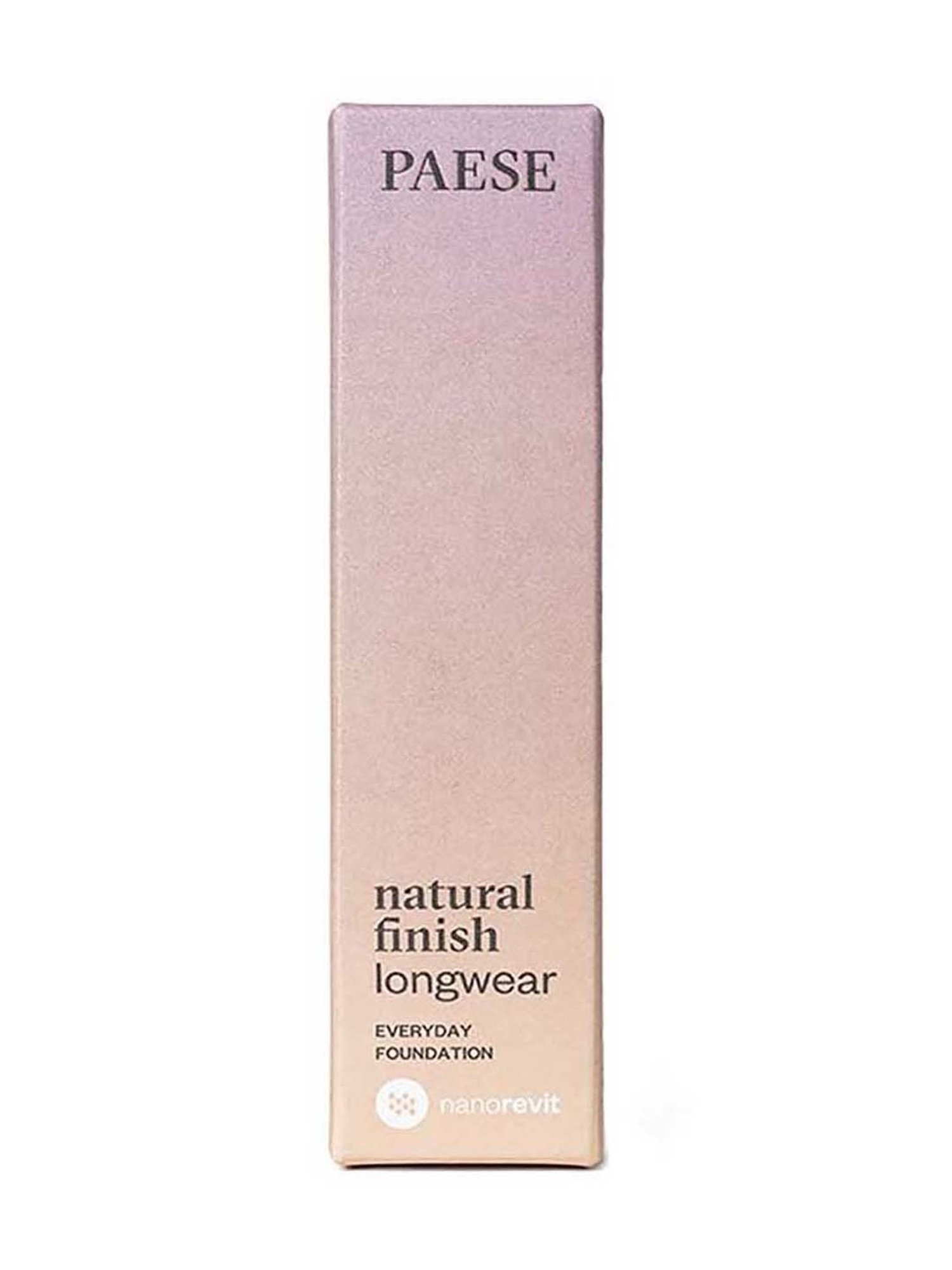 Paese Cosmetics Natural Finish Longwear Foundation 1.5 Nude - 35 ml