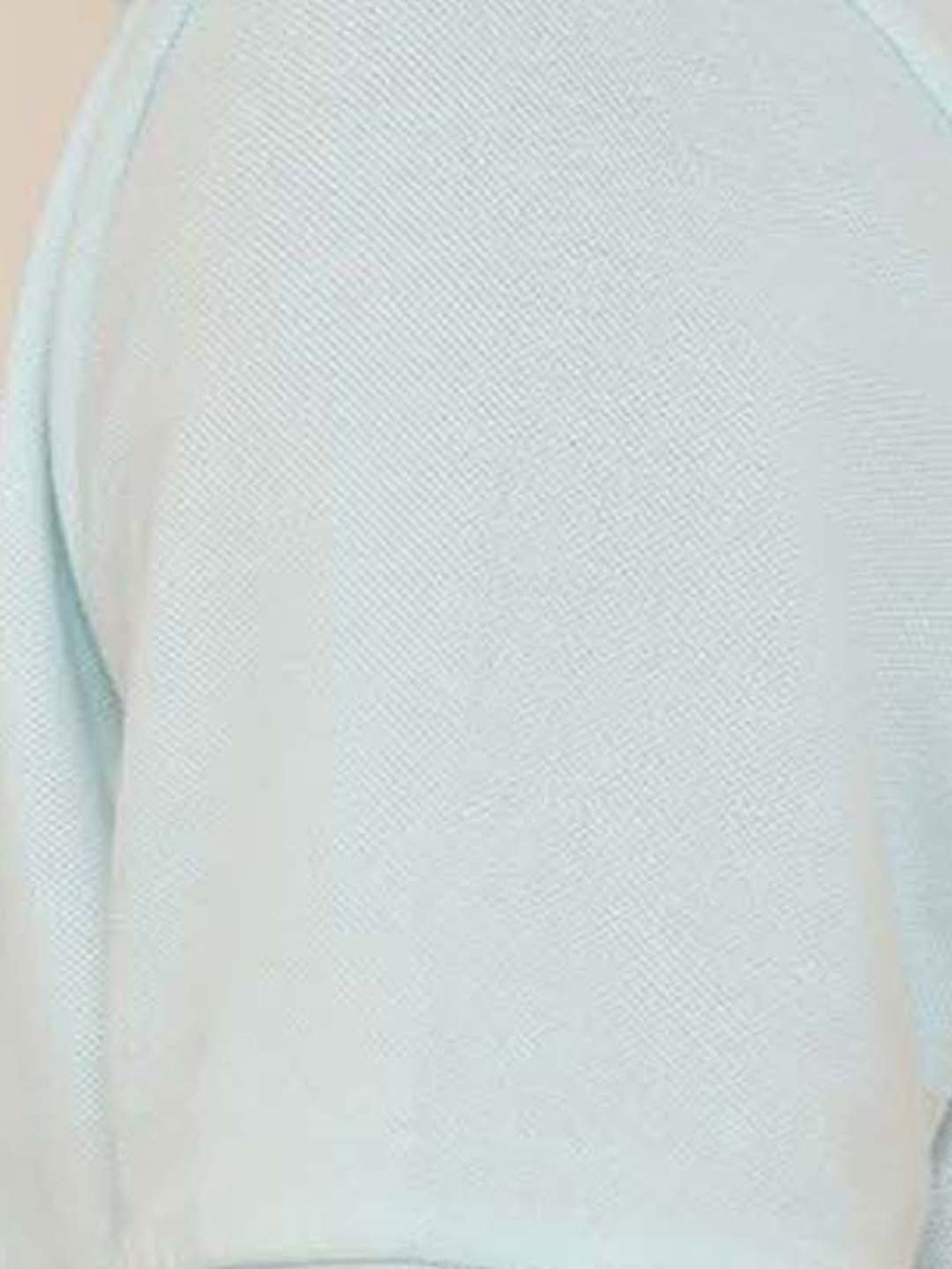 SUBTRACT Ice Blue Regular Fit Cotton Polo T-Shirt