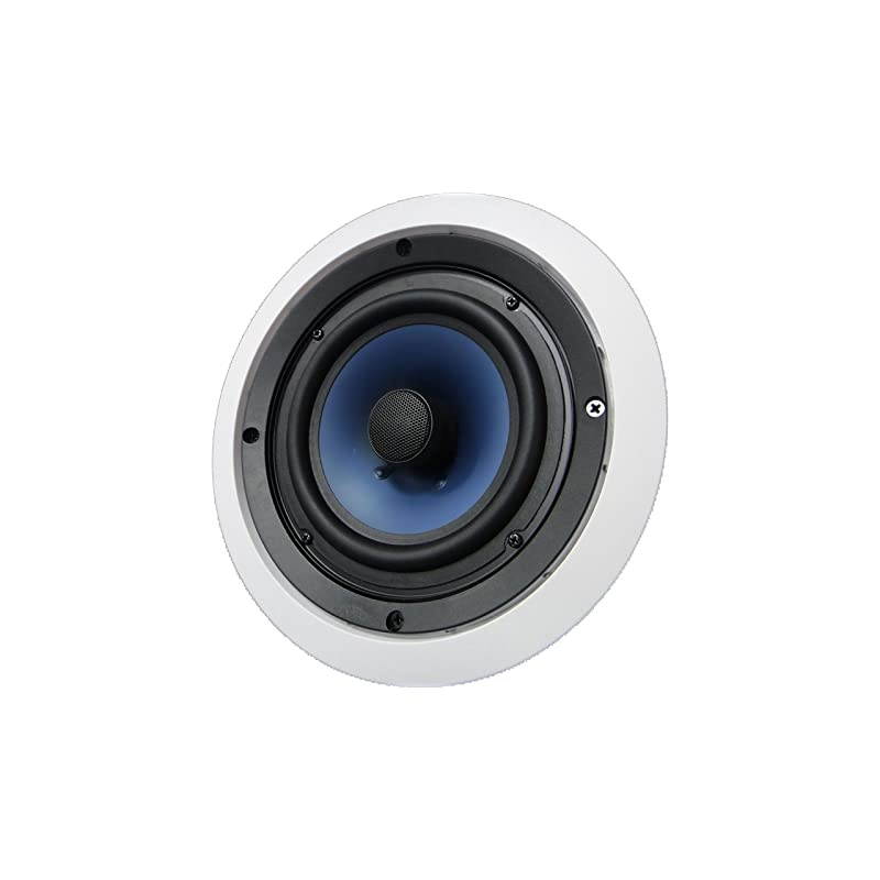 Silver Ticket inCeiling Speaker with Pivoting Tweeter 65 Inch inCeiling 95 inch Overall Size