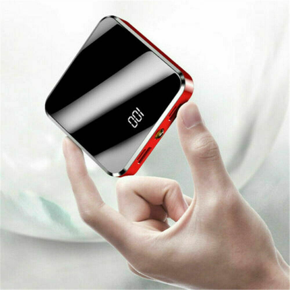 500000mAh UltraThin Dual USB Portable Power Bank External Battery Backup Charger