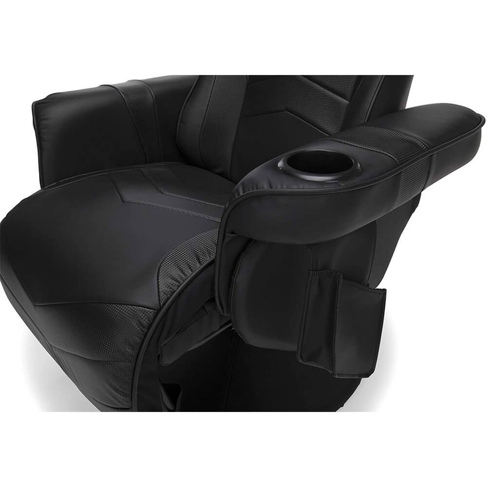 RESPAWN-900 Racing Style Gaming Recliner, Reclining Gaming Chair, in Gray (RSP-900-GRY)