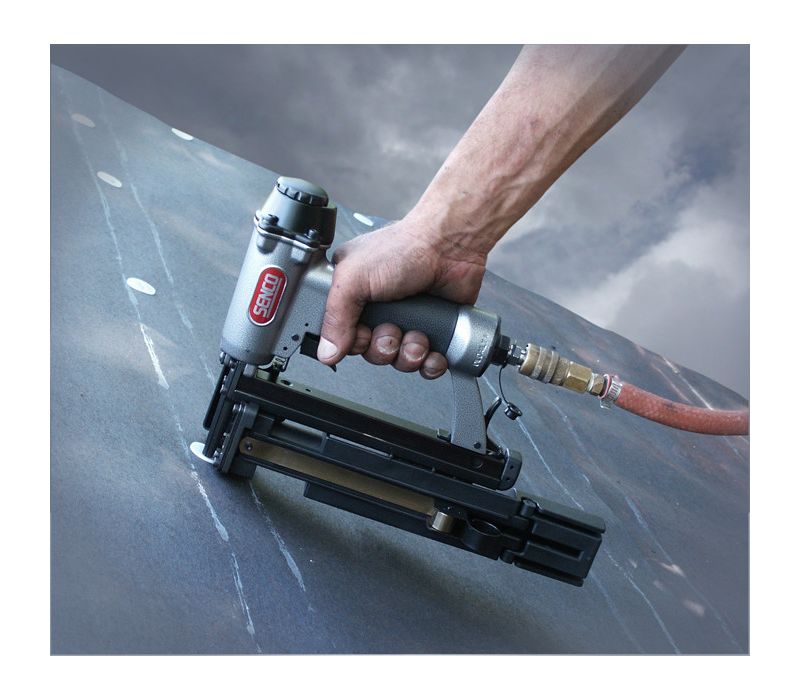 SENCO BC58 ProSeries 21-Gauge 1/2 in. Crown 5/8 in. Button Cap Stapler