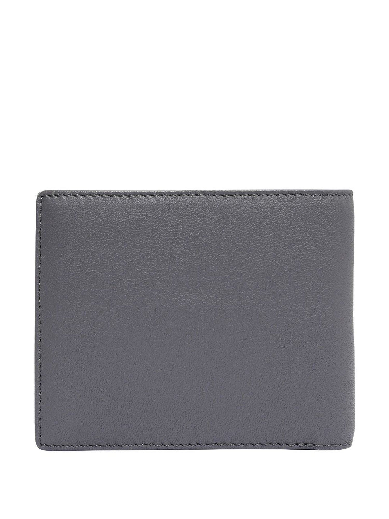 United Colors of Benetton Tereza Grey Casual Leather Bi-Fold Wallet for men