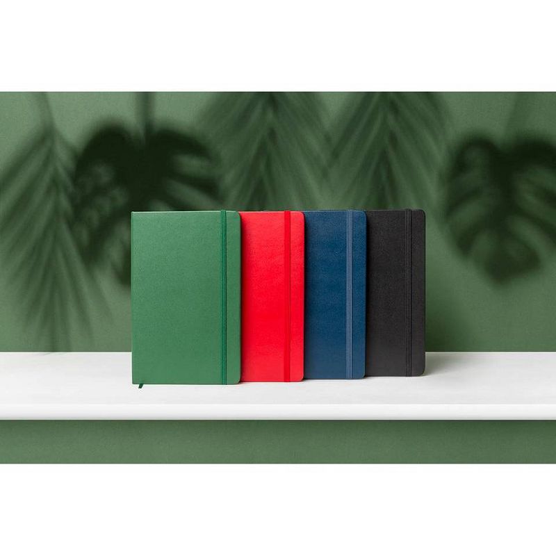 Moleskine Narrow Rule Notebook 8.25"x5" Hard Cover Large Classic Myrtle Green
