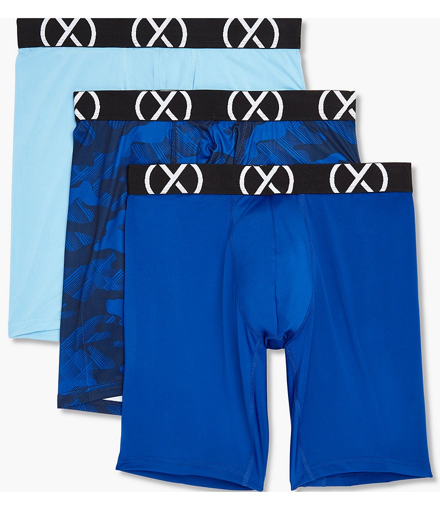 2(X)IST Sport Boxer Brief Crosshatch Camo 3-Back