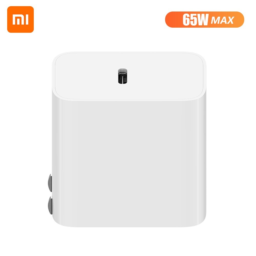 Xiaomi Mijia Type-c Charger Fast Charging 65W Max Laptop Power Charger for iPhone11/12 Xiaomi Andriod Laptop Quick Charger