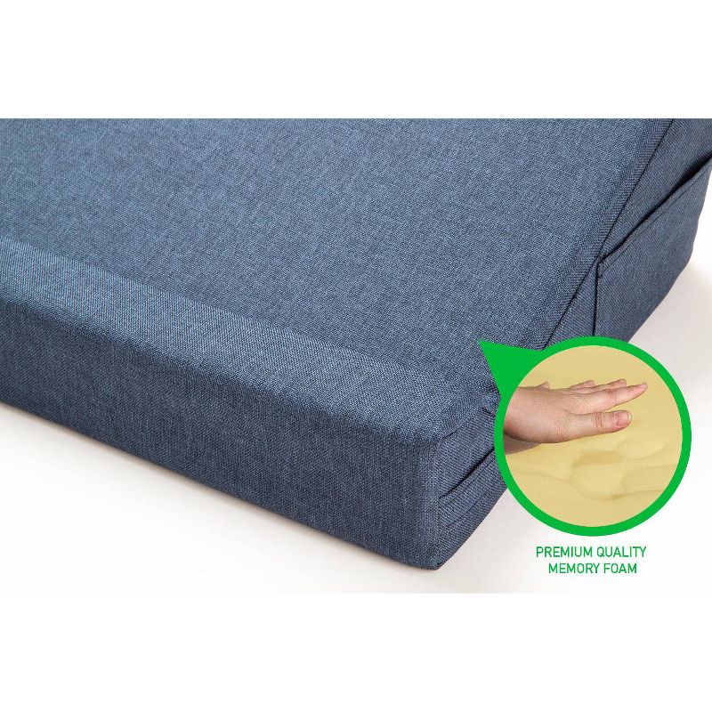 Mind Reader Portable Laptop Desk Denim Blue