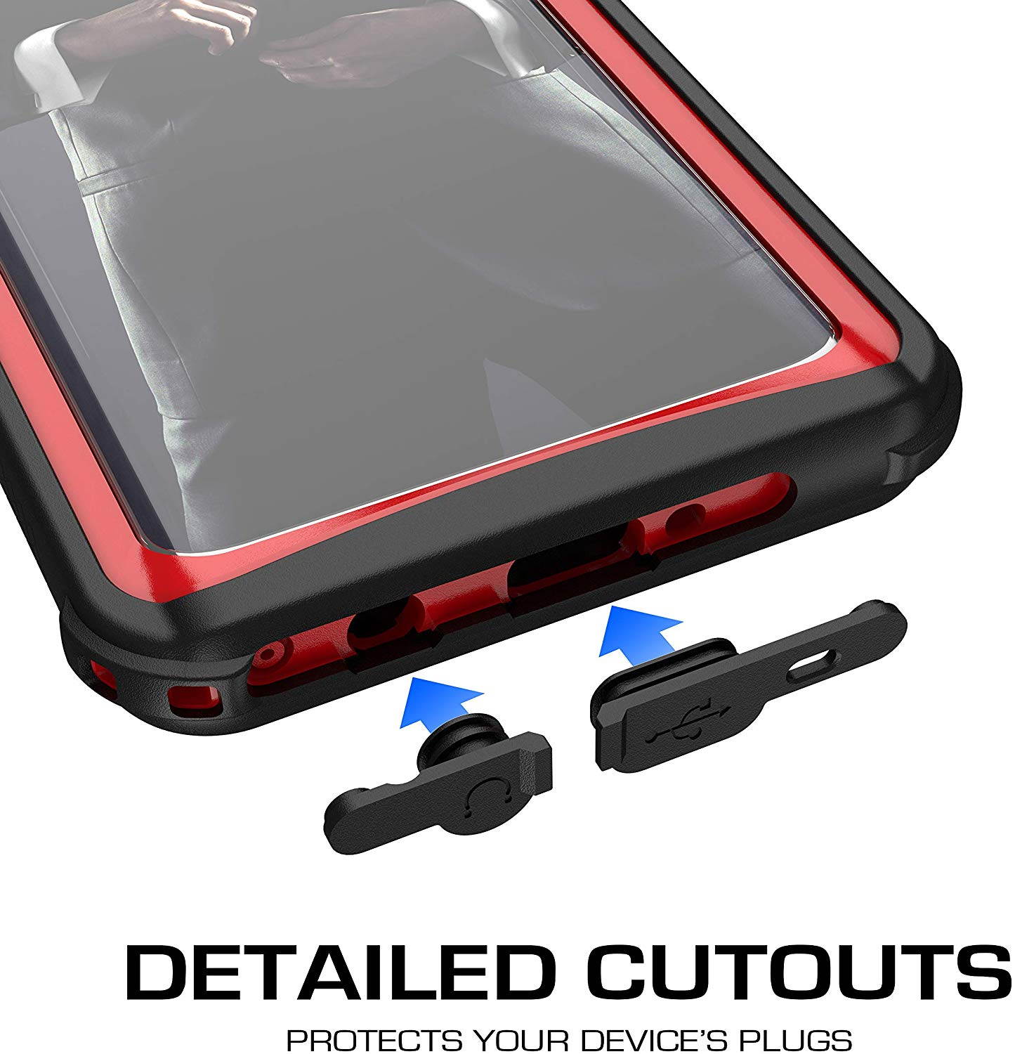 Ghostek Nautical Galaxy S10e Waterproof Case with Screen Protector Super Heavy Duty Protection Rugged Shockproof Full Body Underwater Watertight Seal Cover for 2019 Galaxy S10e (5.8 Inch) - (Black)