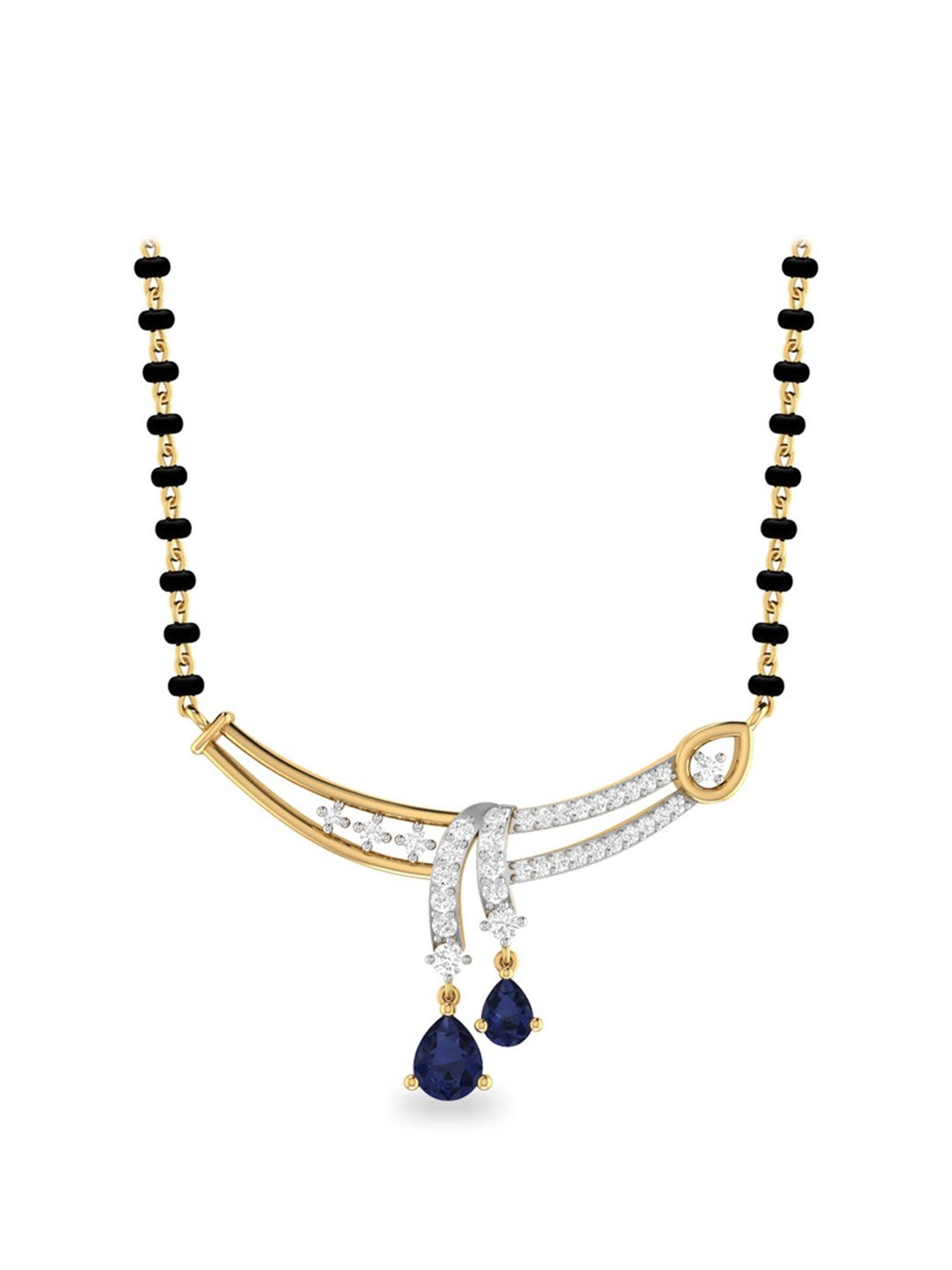 PC Jeweller Salil 18k Gold Mangalsutra Pendant